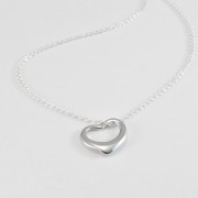 Silver Heart Necklace