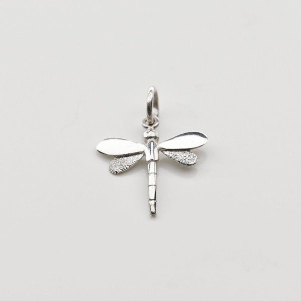 silver dragonfly necklace