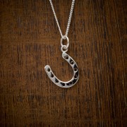 Silver horseshoe Necklace