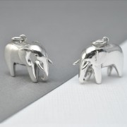 Silver Elephant Necklace